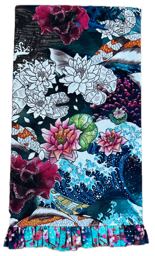 Tropical Fish Tea Towel