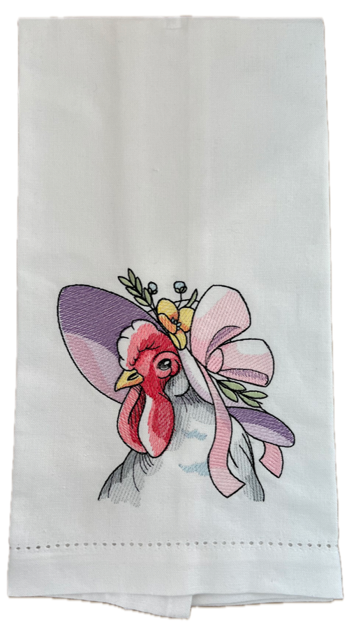 Chicken with Fancy Hat